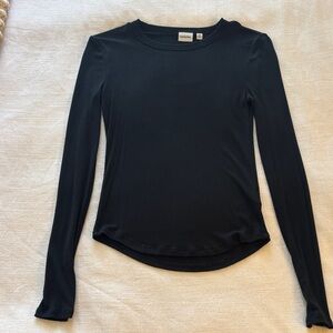 Sunday Best Classic Black Long Sleeve Tee